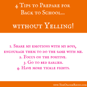 4 tips for Back to School