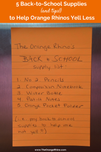 5 Back to School Tips